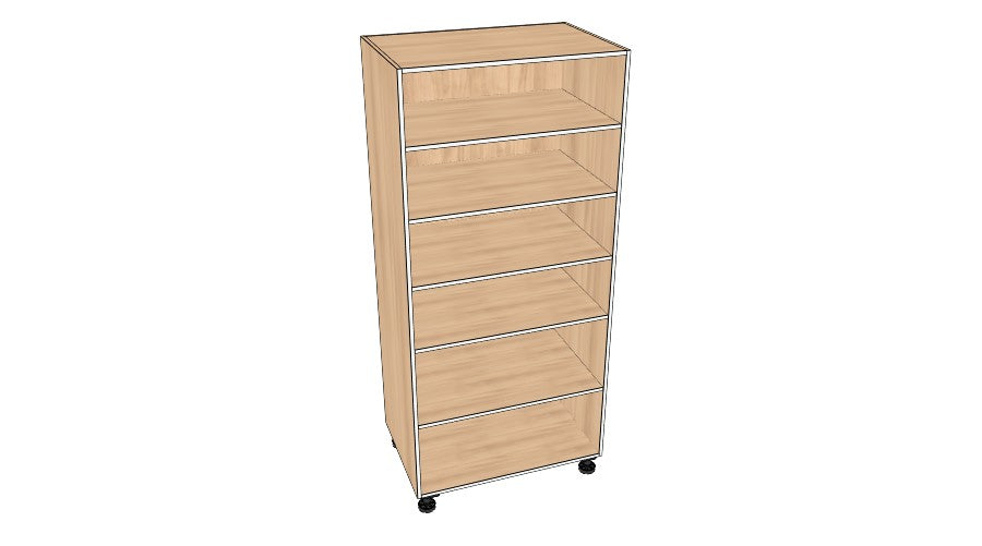 36″ Tall Pantry - Acrylic Doors