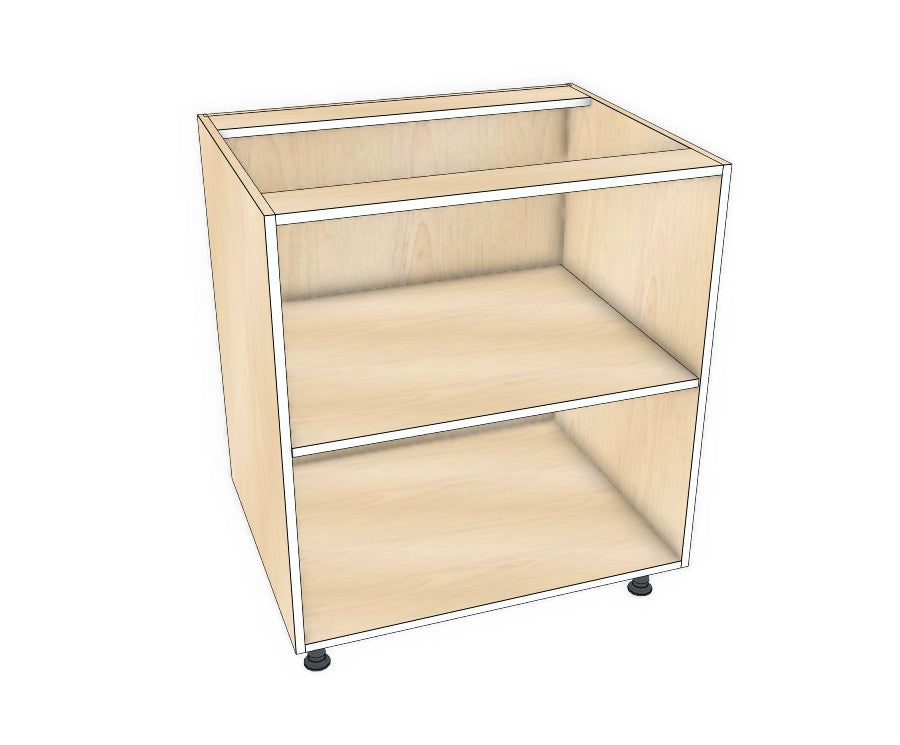30" Base Cabinet - Acrylic Doors
