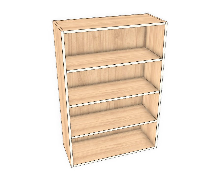 28" Wide x 42" High Wall Cabinet - Acrylic Doors