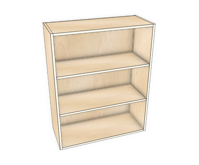 28" Wide x 36" High Wall Cabinet - Acrylic Doors