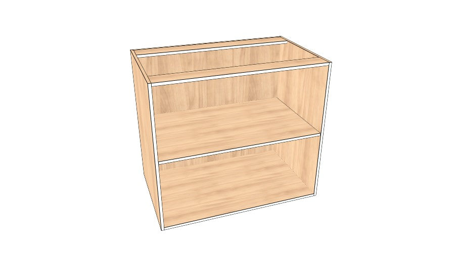 39" Blind Corner Base Cabinet - Acrylic Doors