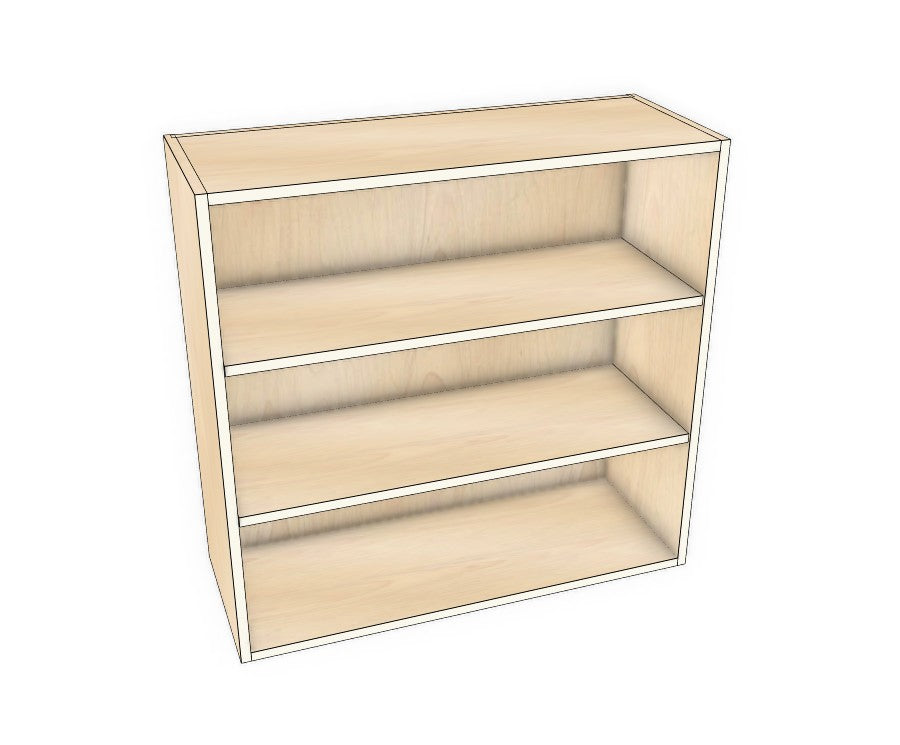 30" Wide x 30" High Wall Cabinet - Acrylic Doors