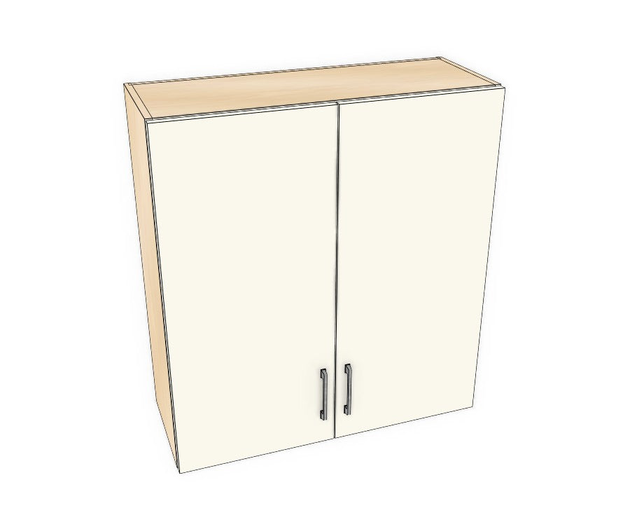 33" Wide x 36" High Wall Cabinet - Acrylic Doors