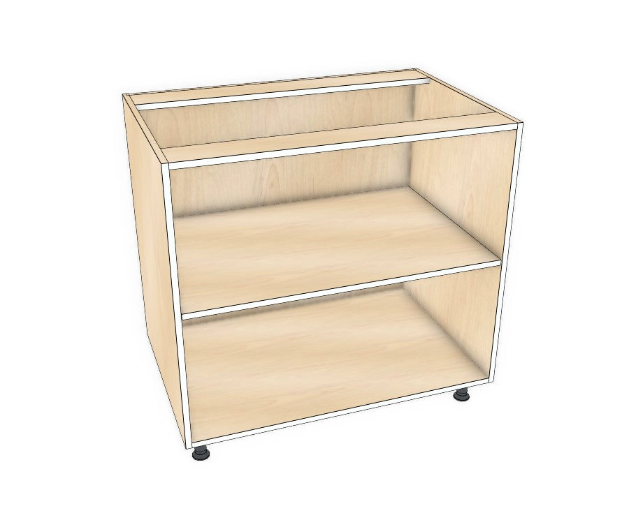 36" Base Cabinet - Acrylic Doors