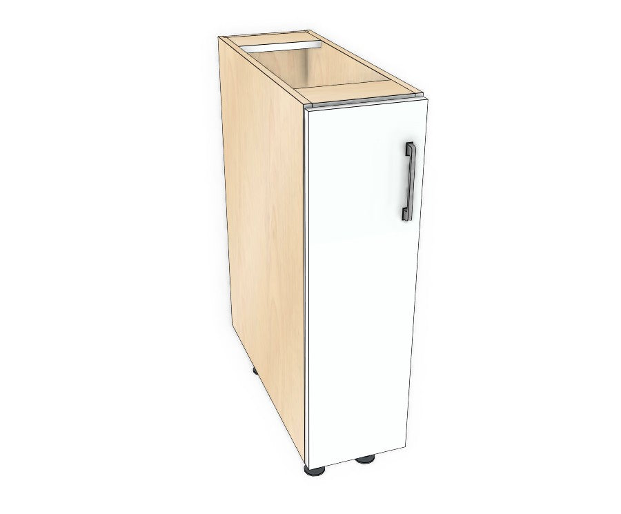 9" Base Cabinet - Acrylic Doors
