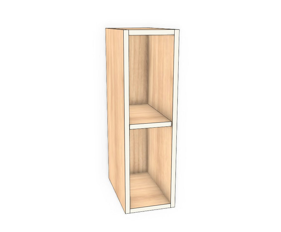 7" Wide x 24" High Wall Cabinet - Acrylic Doors
