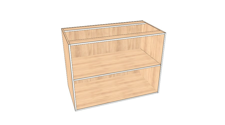 47" Blind Corner Base Cabinet - Acrylic Doors