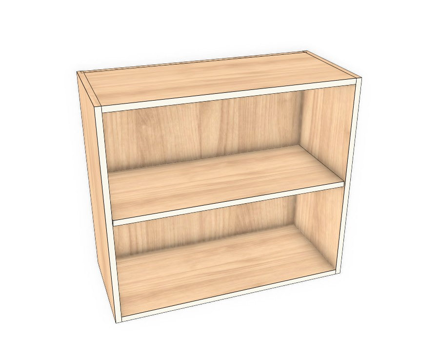 27" Wide x 24" High Wall Cabinet - Acrylic Doors