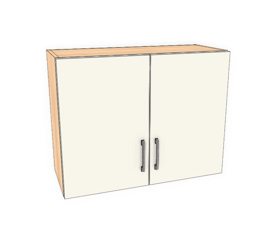 31" Wide x 24" High Wall Cabinet - Acrylic Doors