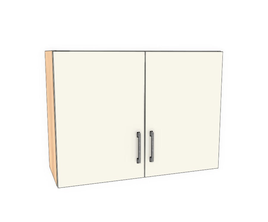 33" Wide x 24" High Wall Cabinet - Acrylic Doors