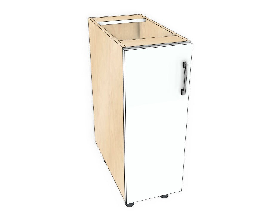 12" Base Cabinet - Acrylic Doors