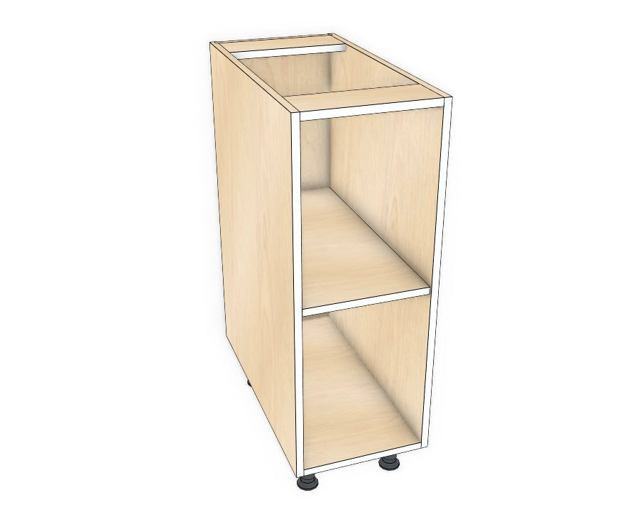 12" Base Cabinet - Acrylic Doors