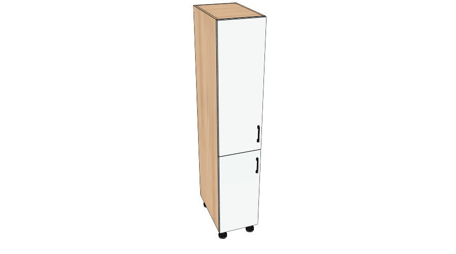 15″ Tall Pantry - Acrylic Doors
