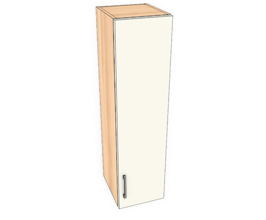 11" Wide x 42" High Wall Cabinet - Acrylic Doors