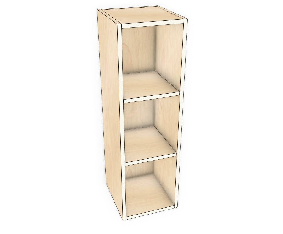 11" Wide x 36" High Wall Cabinet - Acrylic Doors