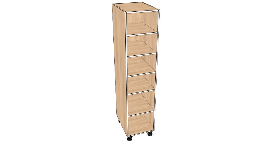 18″ Tall Pantry - Acrylic Doors