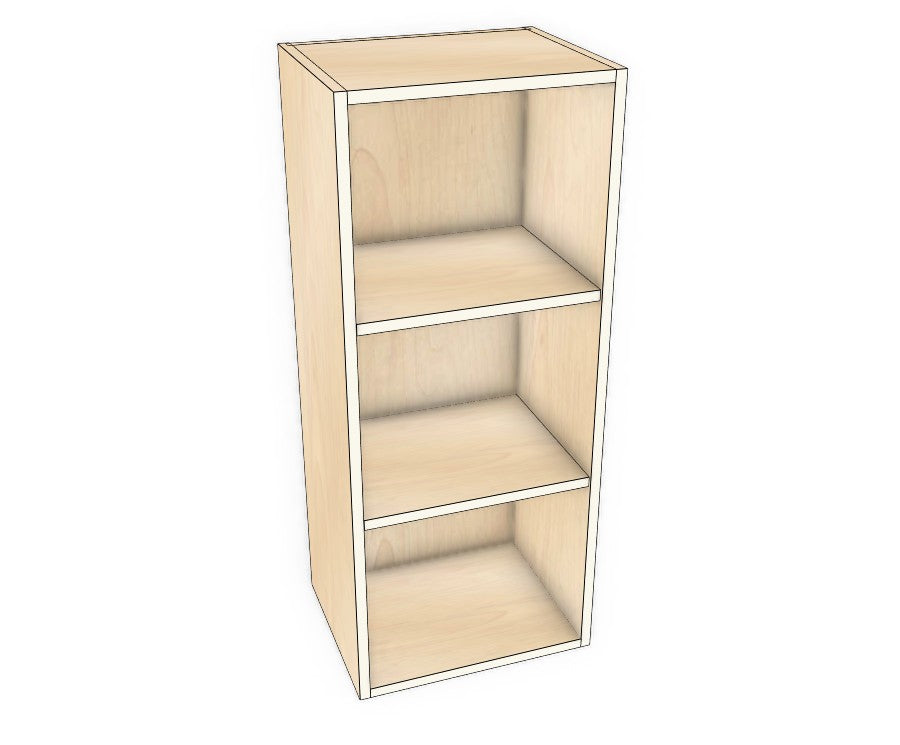 15" Wide x 36" High Wall Cabinet - Acrylic Doors