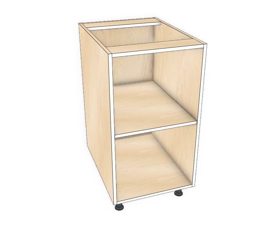 18" Base Cabinet - Acrylic Doors