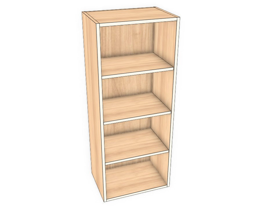 17" Wide x 42" High Wall Cabinet - Acrylic Doors