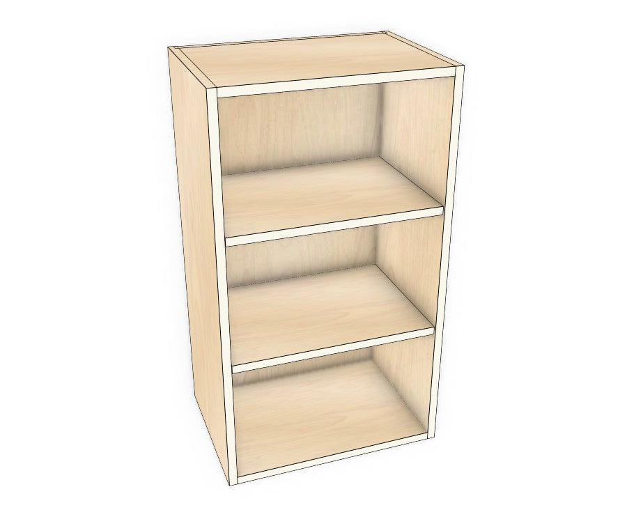 17" Wide x 30" High Wall Cabinet - Acrylic Doors