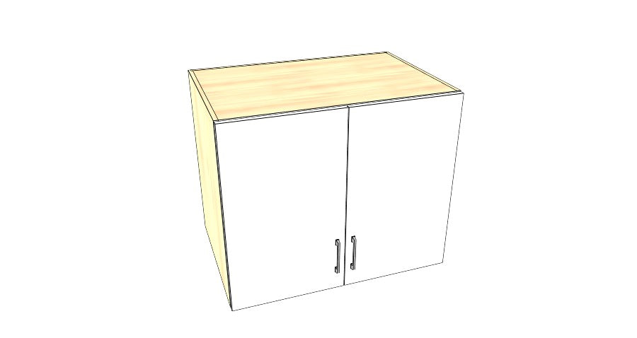 36" Wide x 30" High x 24" Deep Fridge Cabinet - Acrylic Doors