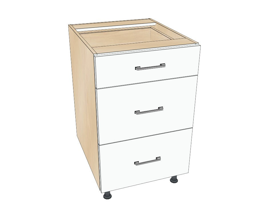 21" Drawer Base Cabinet - Acrylic Doors