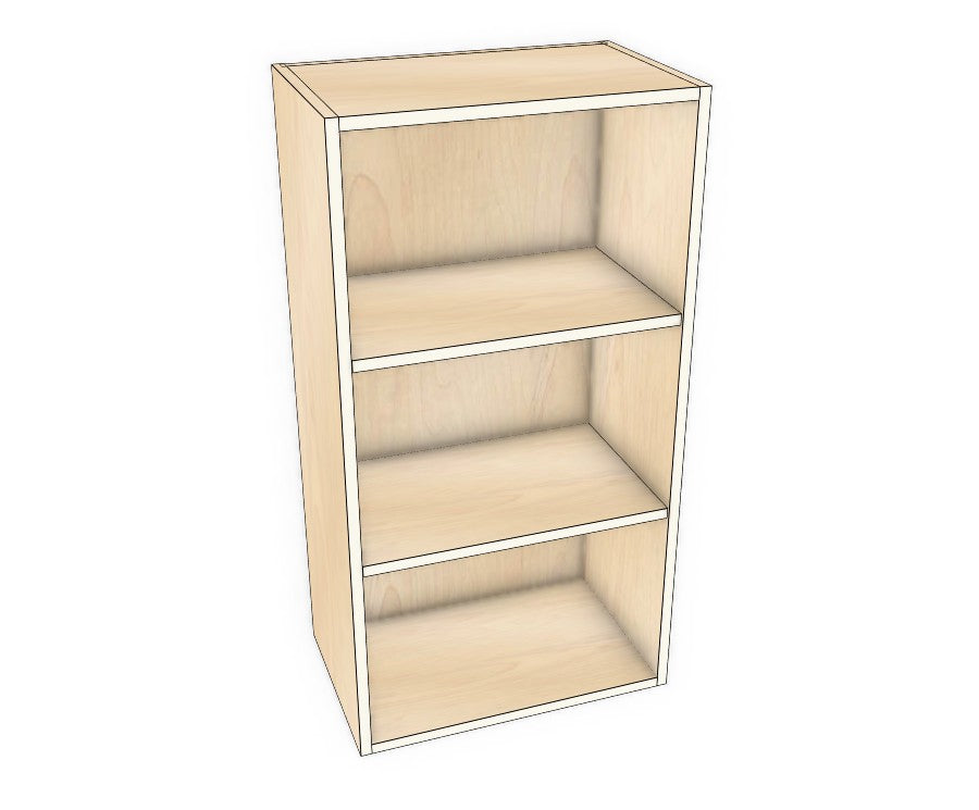 19" Wide x 36" High Wall Cabinet - Acrylic Doors