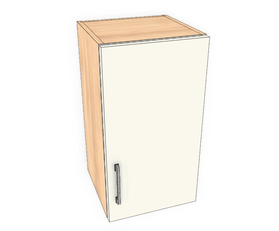 13" Wide x 24" High Wall Cabinet - Acrylic Doors