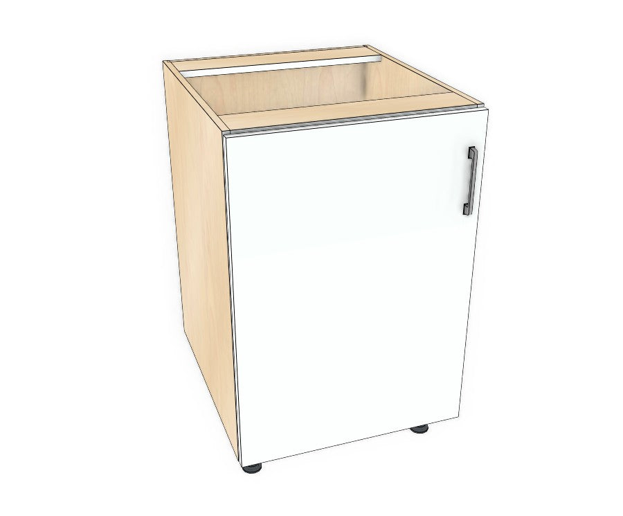 22" Base Cabinet - Acrylic Doors