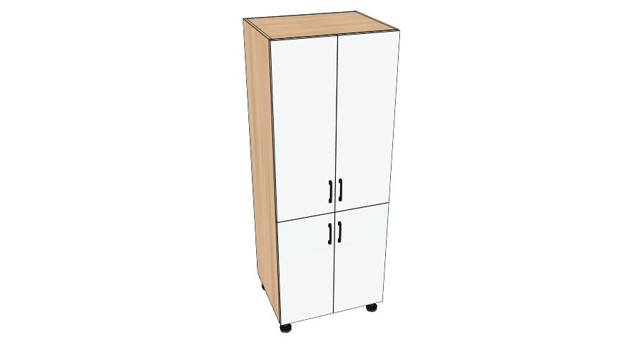 30″ Tall Pantry - Acrylic Doors
