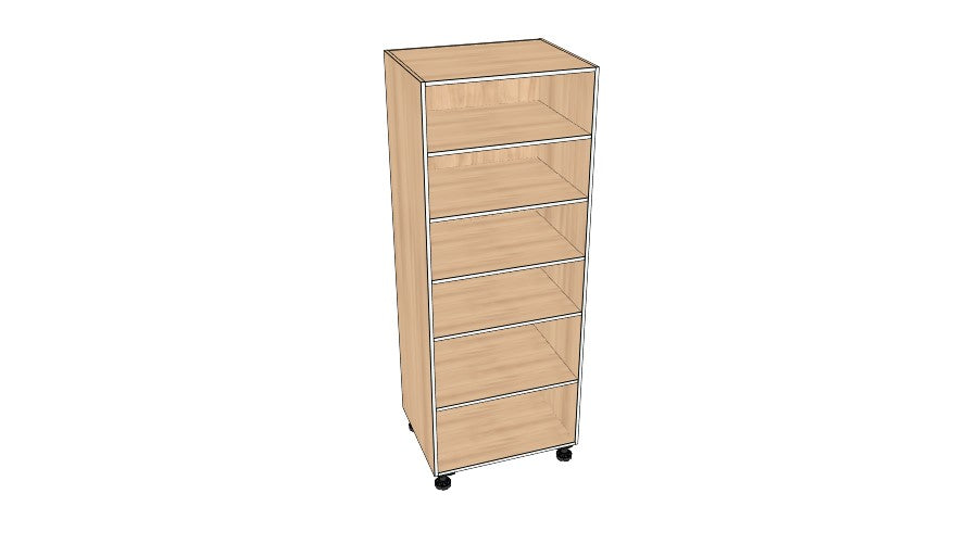 30″ Tall Pantry - Acrylic Doors