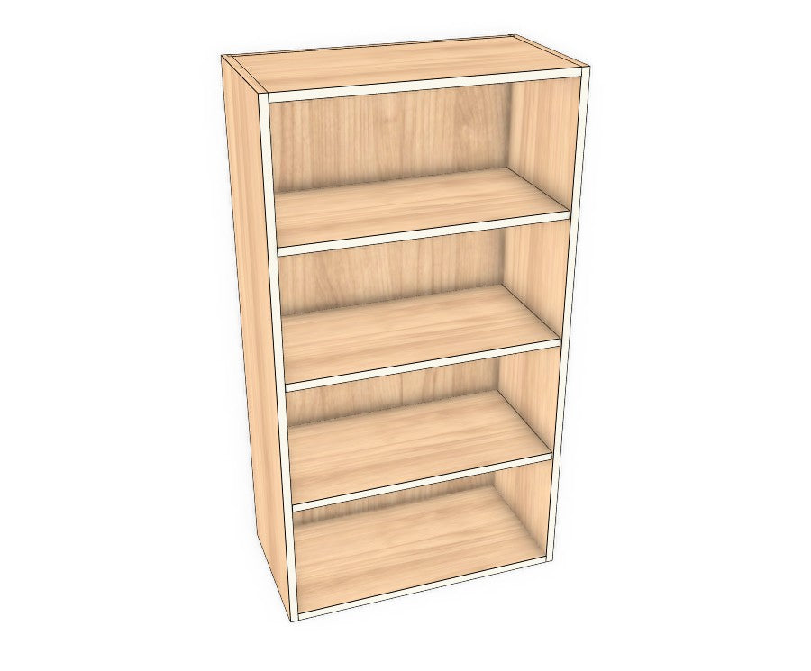 23" Wide x 42" High Wall Cabinet - Acrylic Doors