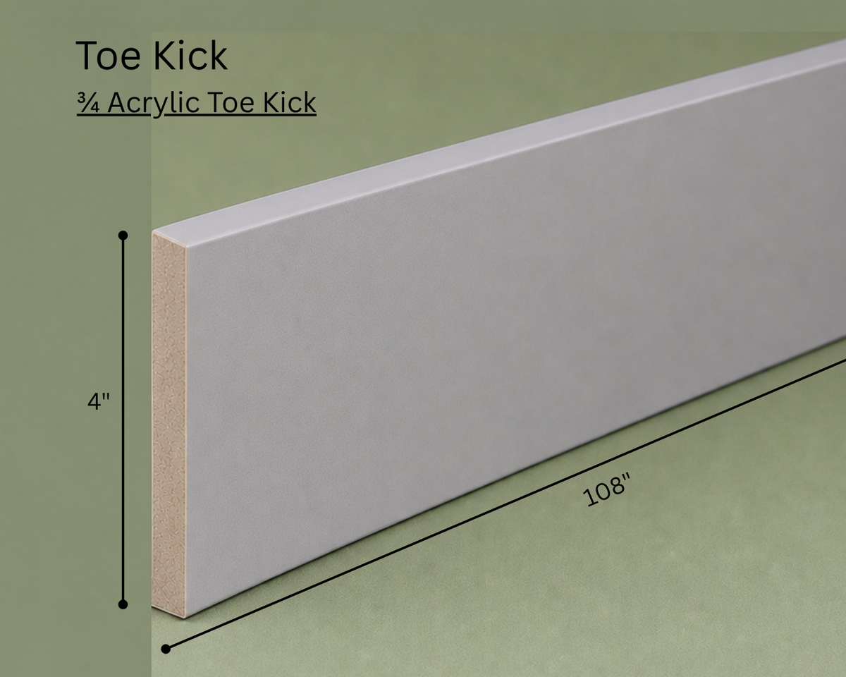Toe Kick - Acrylic