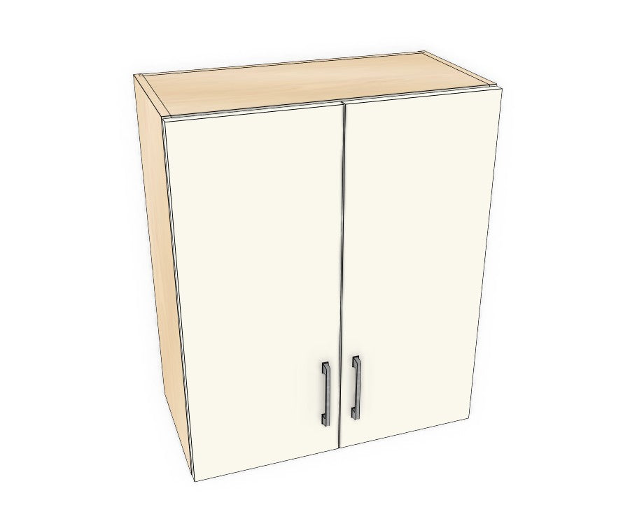 25" Wide x 30" High Wall Cabinet - Acrylic Doors