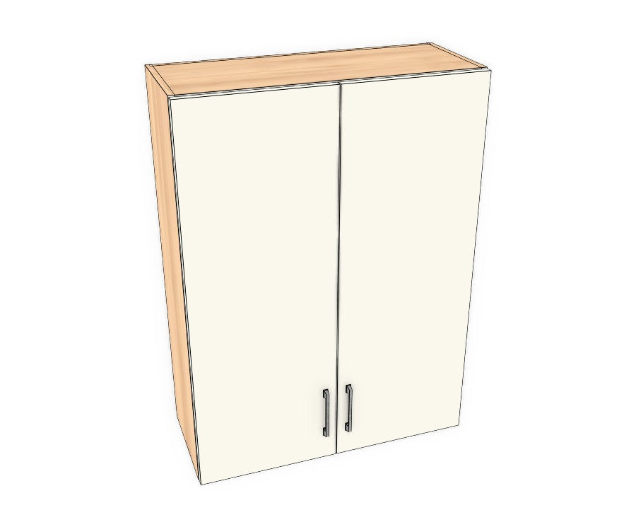 31" Wide x 42" High Wall Cabinet - Acrylic Doors