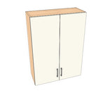 31" Wide x 42" High Wall Cabinet - Acrylic Doors