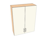 32" Wide x 42" High Wall Cabinet - Acrylic Doors