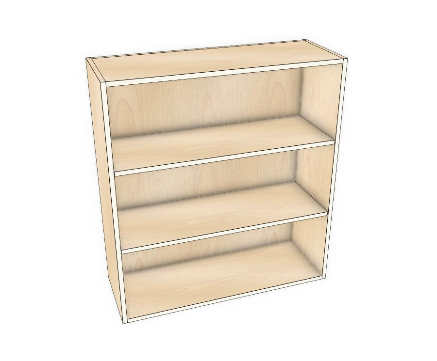 32" Wide x 36" High Wall Cabinet - Acrylic Doors