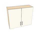 36" Wide x 30" High Wall Cabinet - Acrylic Doors