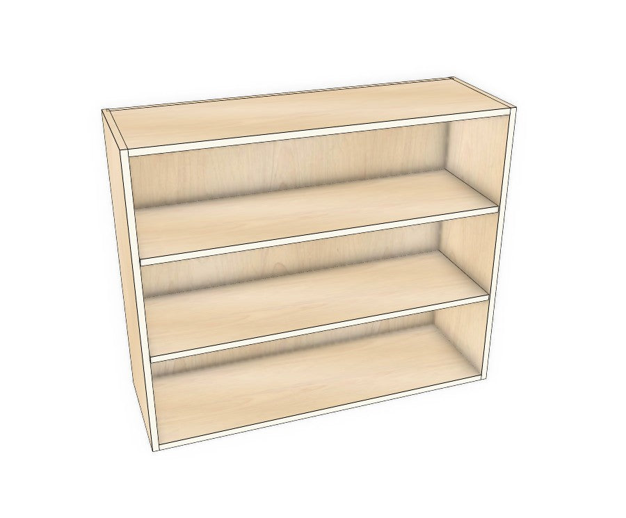 36" Wide x 30" High Wall Cabinet - Acrylic Doors