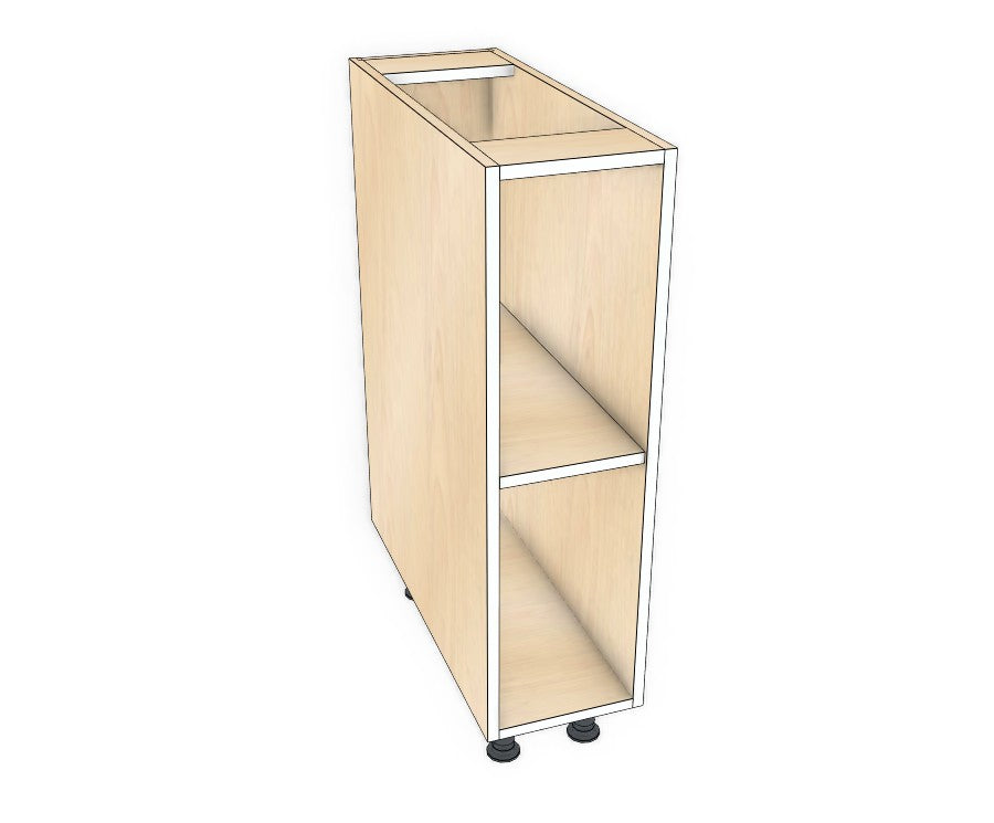 9" Base Cabinet - Acrylic Doors