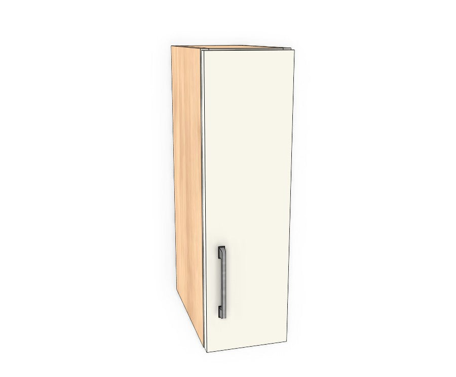 7" Wide x 24" High Wall Cabinet - Acrylic Doors