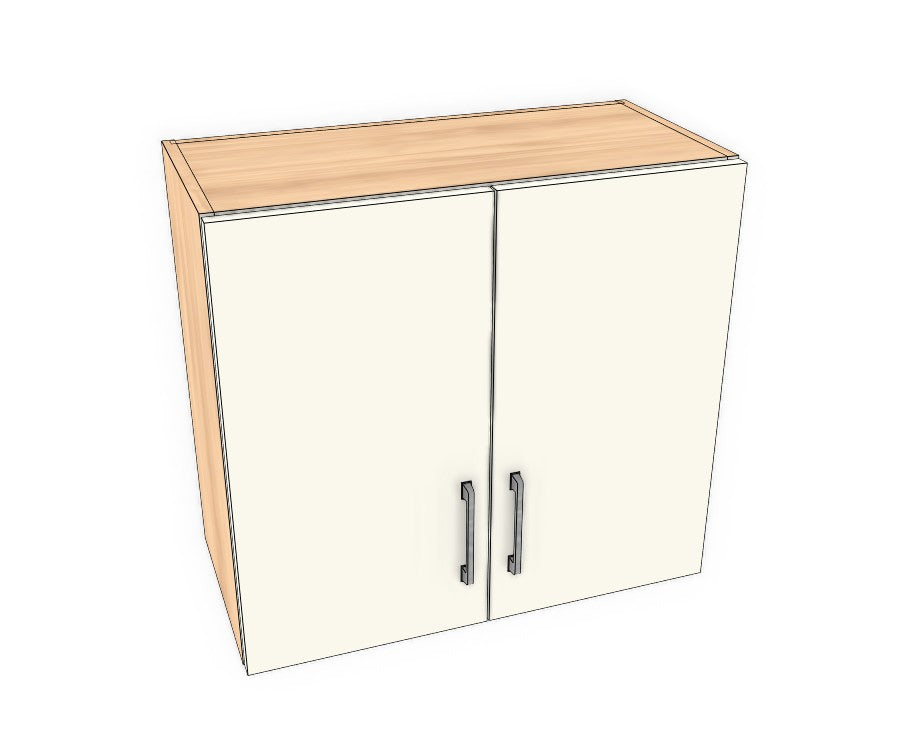 26" Wide x 24" High Wall Cabinet - Acrylic Doors