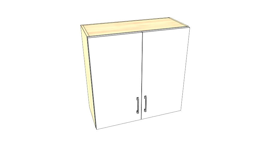 30" Wide x 30" High Stove Cabinet - Acrylic Doors
