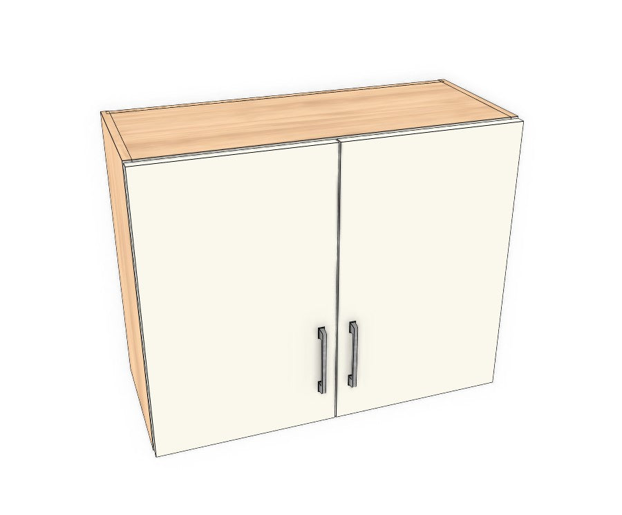 30" Wide x 24" High Wall Cabinet - Acrylic Doors