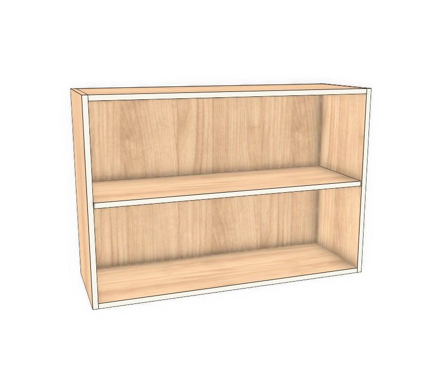 35" Wide x 24" High Wall Cabinet - Acrylic Doors