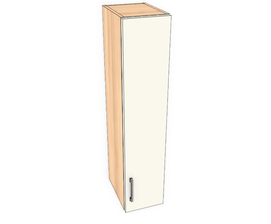 10" Wide x 42" High Wall Cabinet - Acrylic Doors