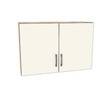 36" Wide x 24" High Wall Cabinet - Acrylic Doors