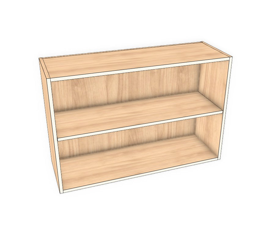 36" Wide x 24" High Wall Cabinet - Acrylic Doors