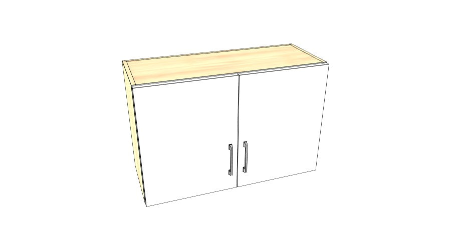 32" Wide x 21" High Stove Cabinet – Acrylic Doors
